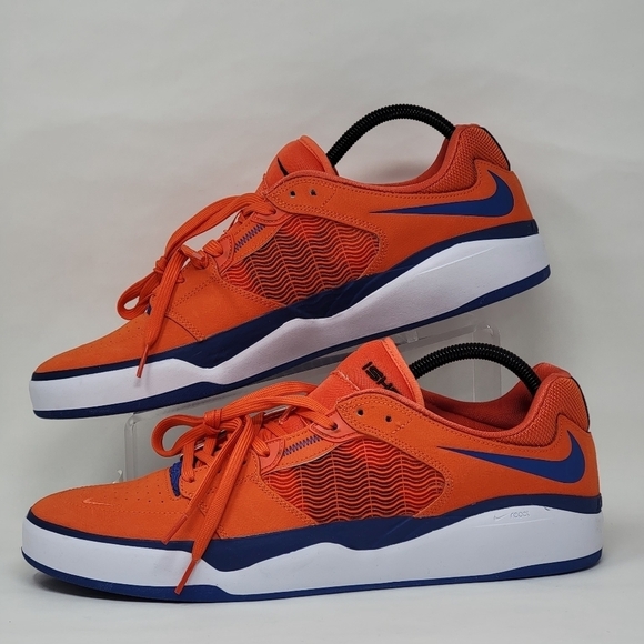 Nike SB Ishod Wair Blue Orange DZ5648-800 Skate Shoes Low Top Men Size Multi New - Picture 2 of 11